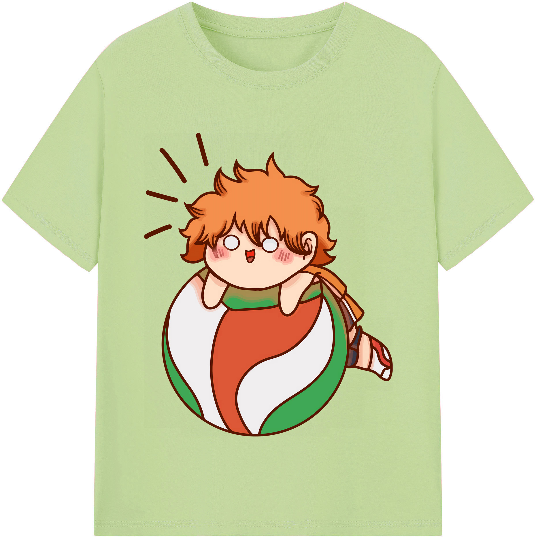 （画像用） ハイキュー!! Haikyu!! 綿100％半袖Tシャツ（フロントプリント）